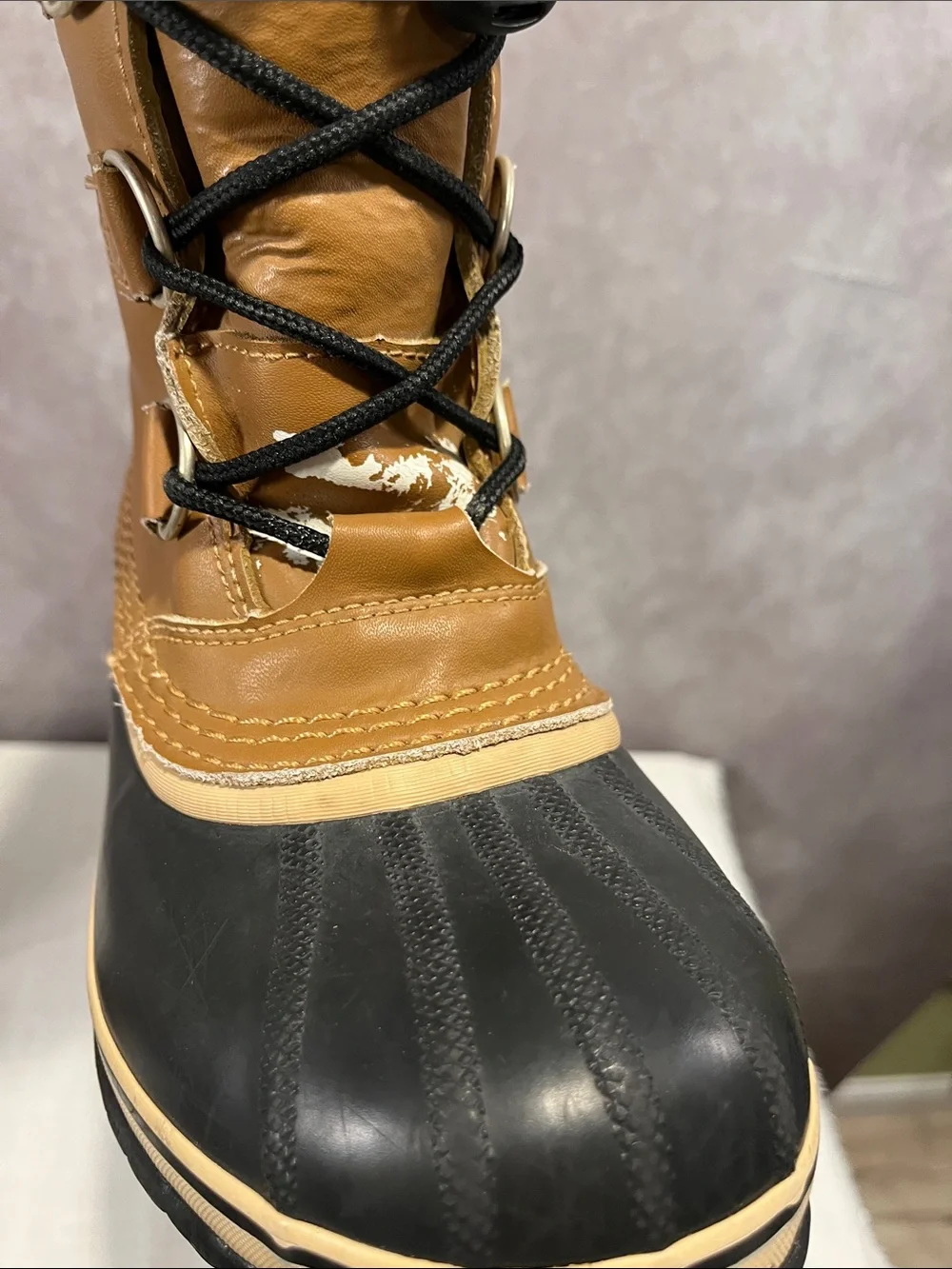 Sorel Big Kids Yoot PAC™ TP Winter Boots Brown and Black Waterproof size 3